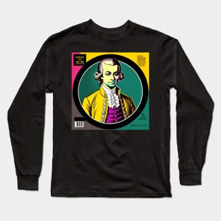 Pop Art Mozart Vinyl Record Album II Long Sleeve T-Shirt